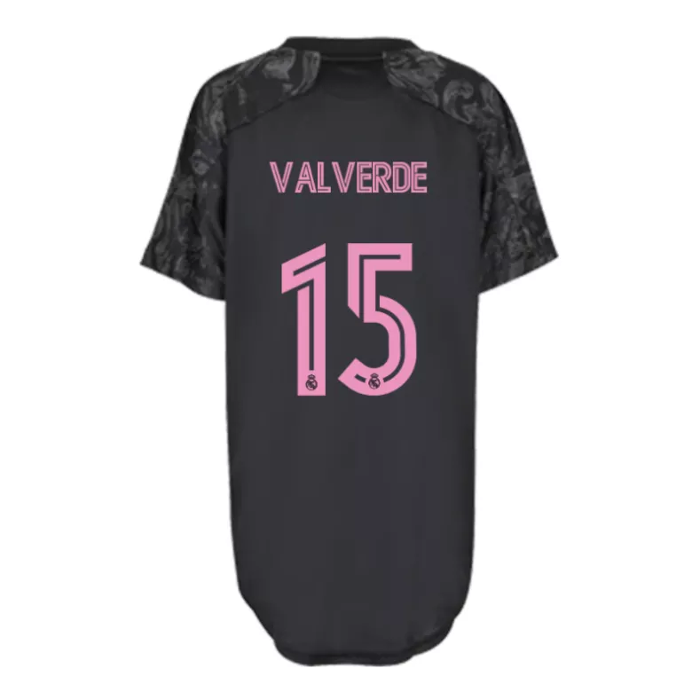 Valverde #15 Real Madrid Third Away Soccer Jersey 2020/21 Women - gogoalshop