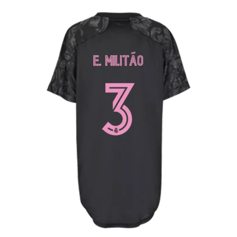 E. Militão #3 Real Madrid Third Away Soccer Jersey 2020/21 Women - gogoalshop