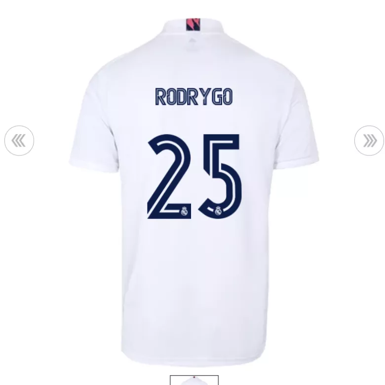 Rodrygo #25 Real Madrid Home Soccer Jersey 2020/21 - gogoalshop