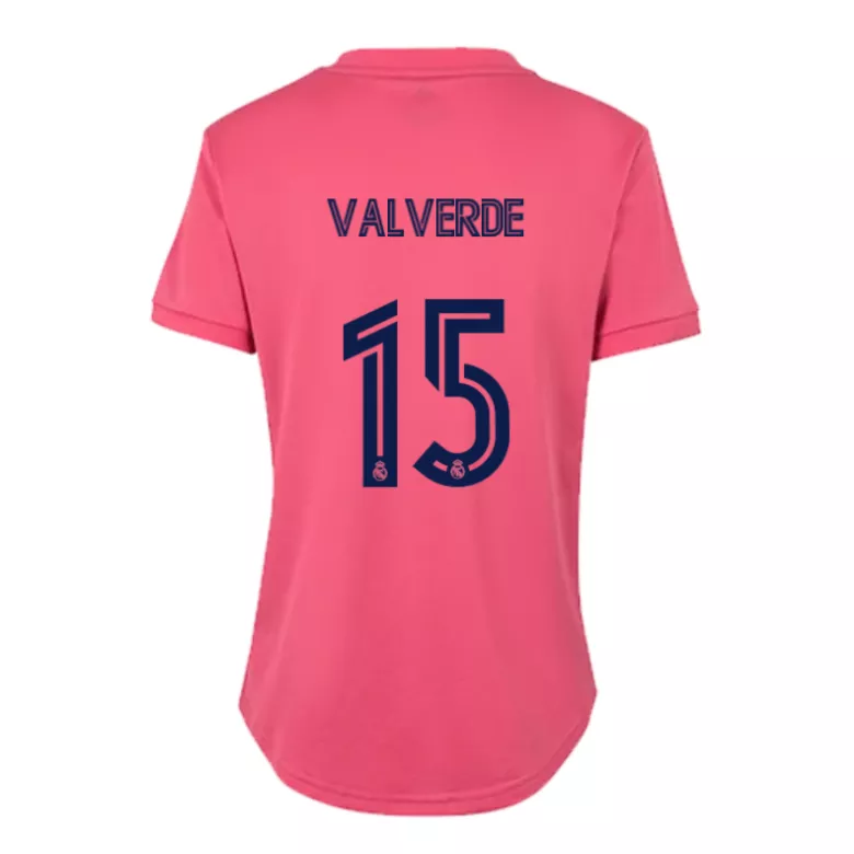 Valverde #15 Real Madrid Away Soccer Jersey 2020/21 Women - gogoalshop