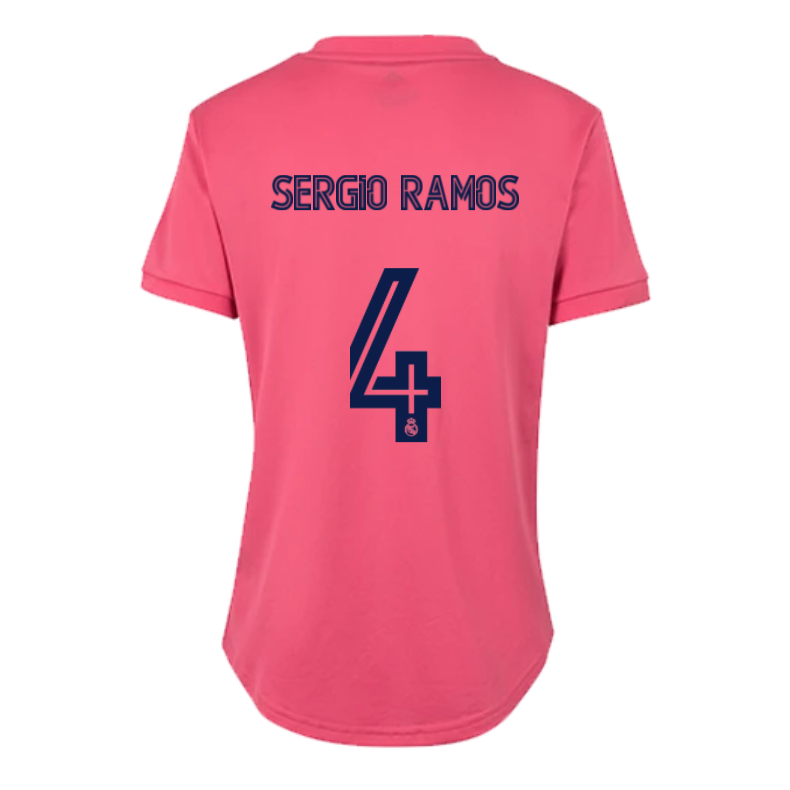 Sergio Ramos #4 Real Madrid Away Soccer Jersey 2020/21 Women