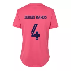Replica Sergio Ramos #4 Real Madrid Away Jersey 2020/21 By Adidas Women - gogoalshop
