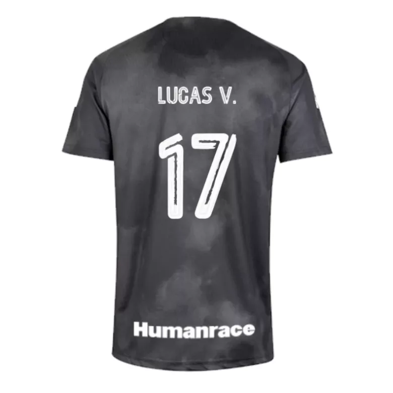 Lucas V. #17 Real Madrid Human Race Soccer Jersey - gogoalshop