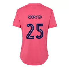 Replica Rodrygo #25 Real Madrid Away Jersey 2020/21 By Adidas Women - gogoalshop