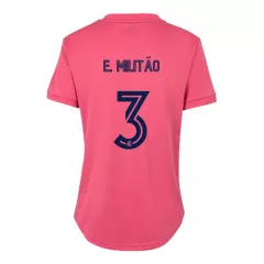 Replica E. Militão #3 Real Madrid Away Jersey 2020/21 By Adidas Women - gogoalshop
