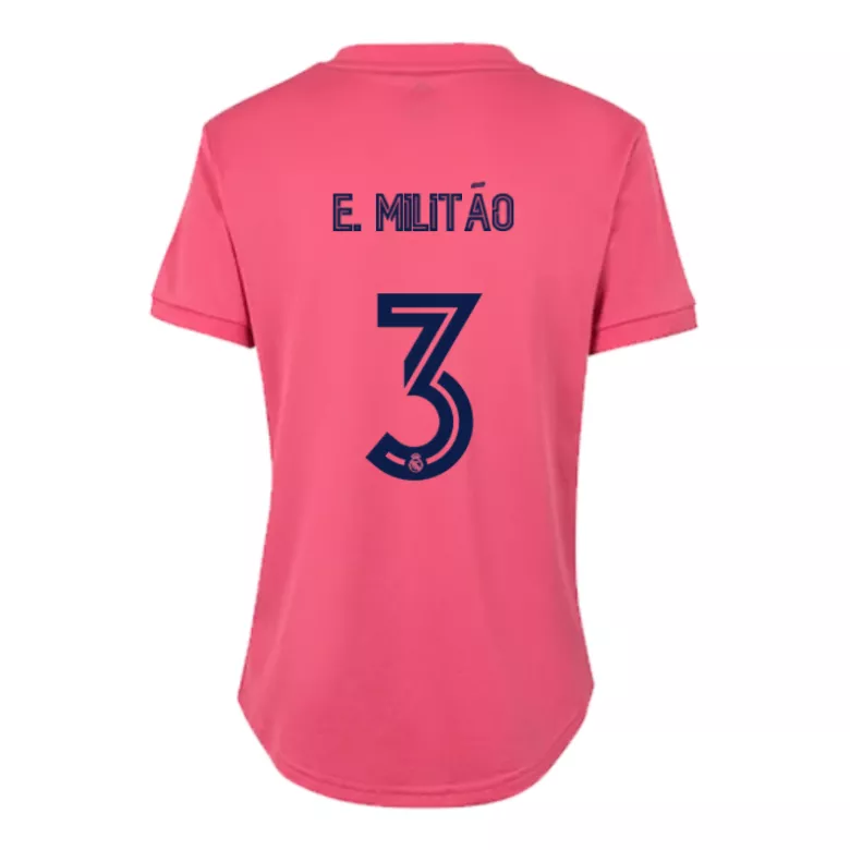E. Militão #3 Real Madrid Away Soccer Jersey 2020/21 Women - gogoalshop