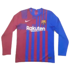 Barcelona Home Long Sleeve Jersey 2021/22 By Nike - gogoalshop