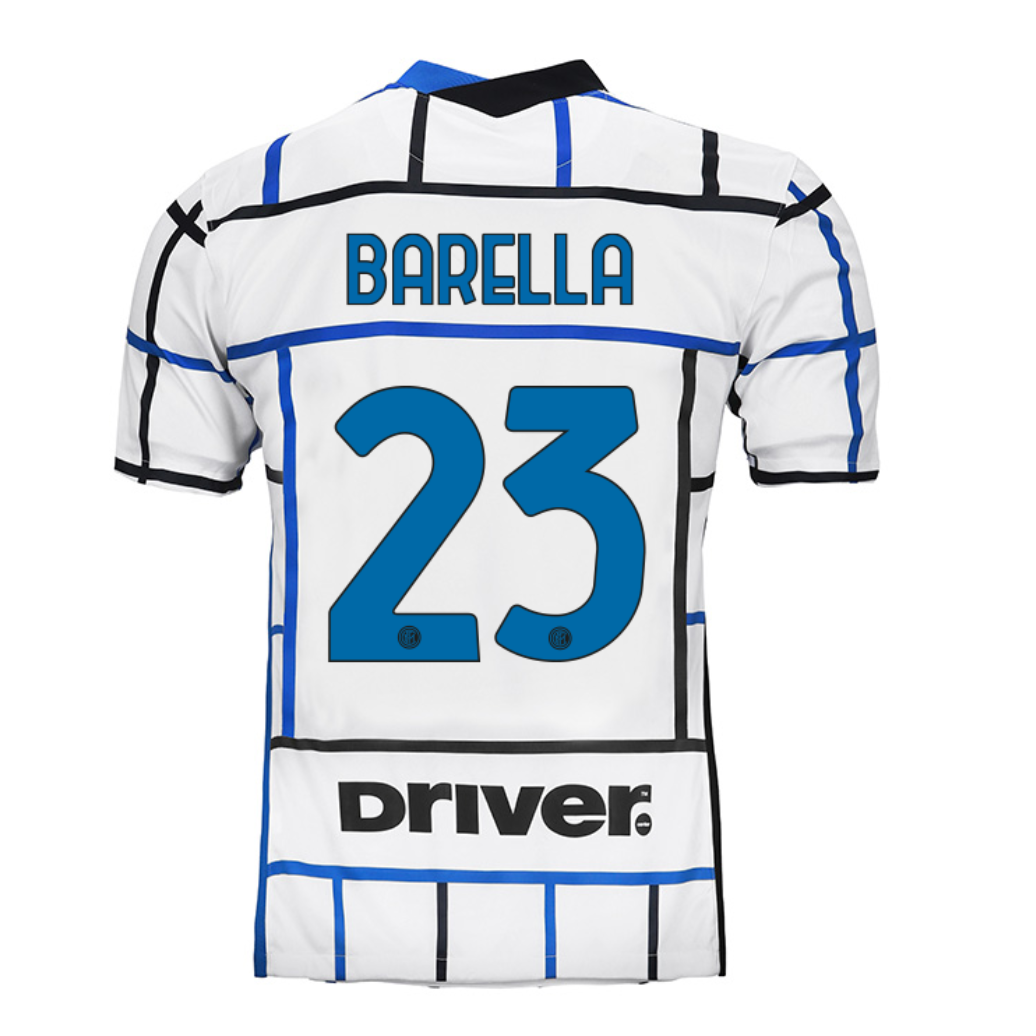 インテル・ミラノ BARELLA 23 ホーム アウェイ　オーセンティック BARELLA #23 Inter Milan Away Soccer Jersey 2020/21 | Gogoalshop