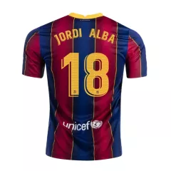 Replica JORDI ALBA #18 Barcelona Home Jersey 2020/21 By Nike - gogoalshop