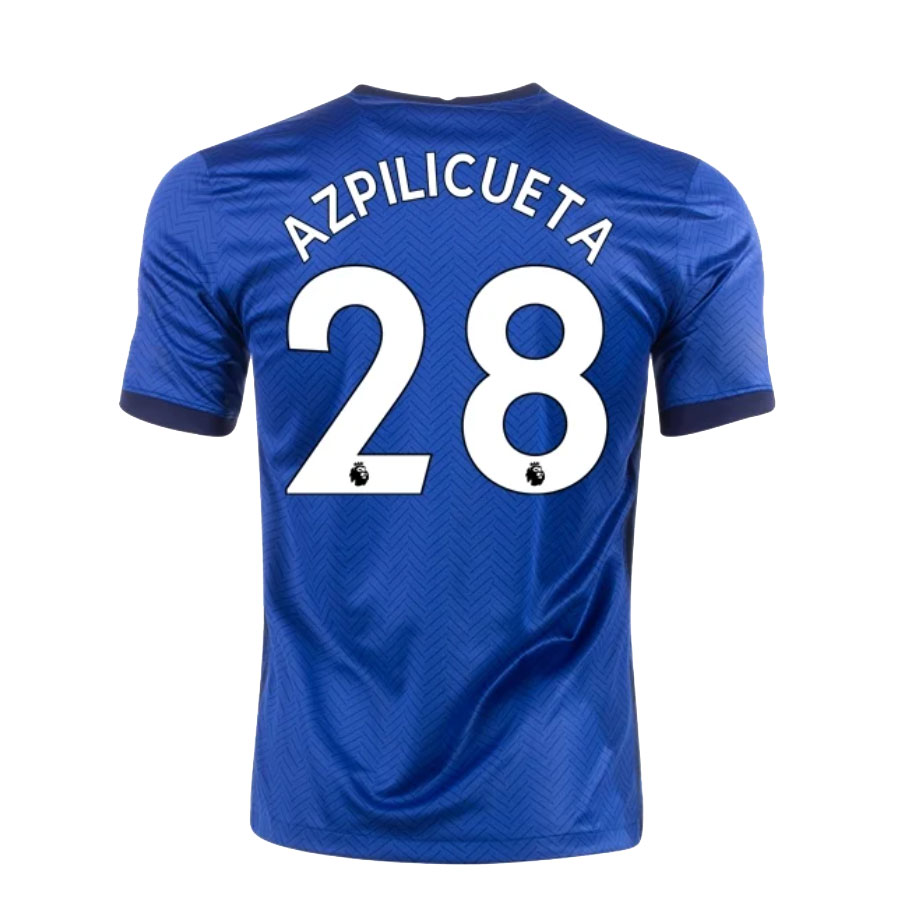 贈り物 #28 AZPILICUETA Chelsea Gogoalshop | 2020/21 Jersey Soccer Home ウェア