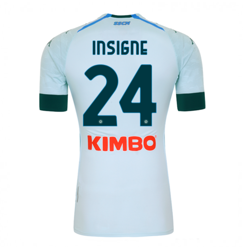 INSIGNE 24番 シャツ SERIE A 2021/2022 INSIGNE 24番 シャツ SERIE A