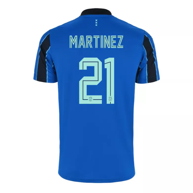 MARTINEZ #21 Ajax Away Soccer Jersey 2021/22 - gogoalshop