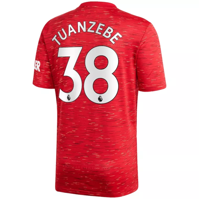 TUANZEBE #38 Manchester United Home Soccer Jersey 2020/21 - gogoalshop