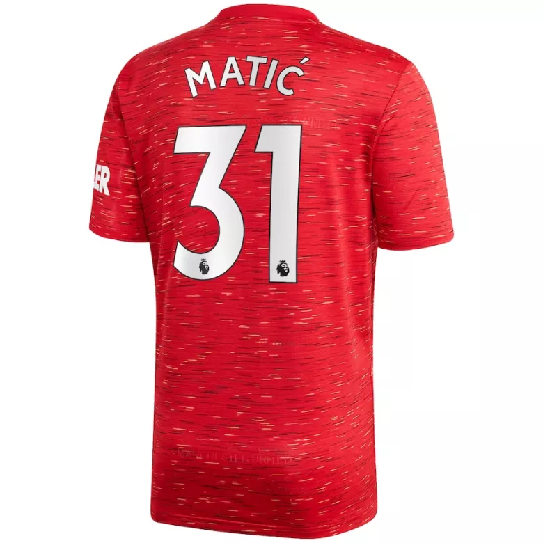 MATIĆ #31 Manchester United Home Soccer Jersey 2020/21 - gogoalshop