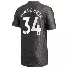 Replica VAN DE BEEK #34 Manchester United Away Jersey 2020/21 By Adidas - gogoalshop