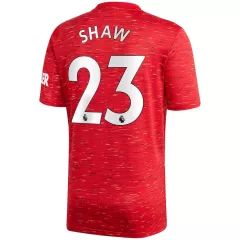 Replica SHAW #23 Manchester United Home Jersey 2020/21 By Adidas - gogoalshop