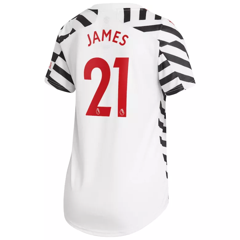 JAMES #21 Manchester United Third Away Soccer Jersey 2020/21 Women - gogoalshop