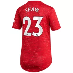 Replica SHAW #23 Manchester United Home Jersey 2020/21 By Adidas Women - gogoalshop