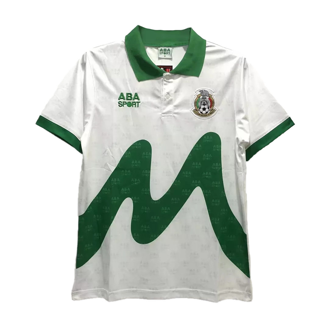 Mexico Vintage Soccer Jerseys Mexico Away Kit 1995 - gogoalshop