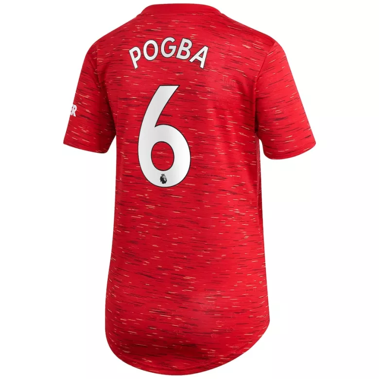 POGBA #6 Manchester United Home Soccer Jersey 2020/21 Women - gogoalshop