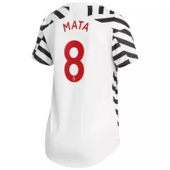 Replica MATA #8 Manchester United Third Away Jersey 2020/21 By Adidas Women - gogoalshop