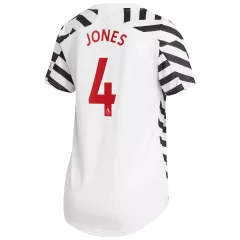 Replica JONES #4 Manchester United Third Away Jersey 2020/21 By Adidas Women - gogoalshop
