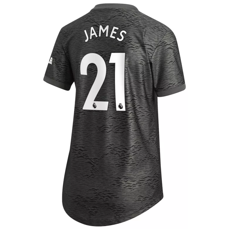 JAMES #21 Manchester United Away Soccer Jersey 2020/21 Women - gogoalshop