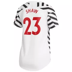 Replica SHAW #23 Manchester United Third Away Jersey 2020/21 By Adidas Women - gogoalshop