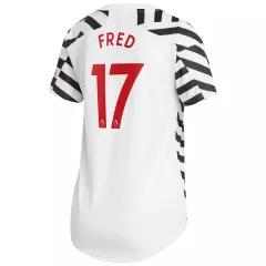 Replica FRED #17 Manchester United Third Away Jersey 2020/21 By Adidas Women - gogoalshop