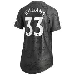 Replica WILLIAMS #33 Manchester United Away Jersey 2020/21 By Adidas Women - gogoalshop