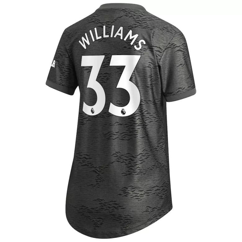 WILLIAMS #33 Manchester United Away Soccer Jersey 2020/21 Women - gogoalshop