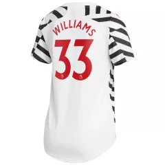 Replica WILLIAMS #33 Manchester United Third Away Jersey 2020/21 By Adidas Women - gogoalshop