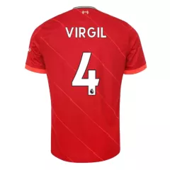 Replica VIRGIL #4 Liverpool Home Jersey 2021/22 By Nike - gogoalshop