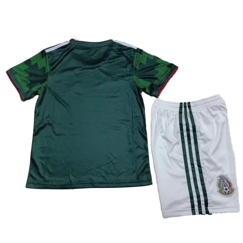 Mexico Home Kids Soccer Jerseys Kit 2021 - gogoalshop