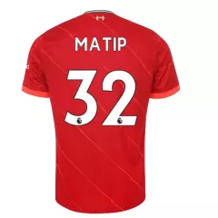 Replica MATIP #32 Liverpool Home Jersey 2021/22 By Nike - gogoalshop