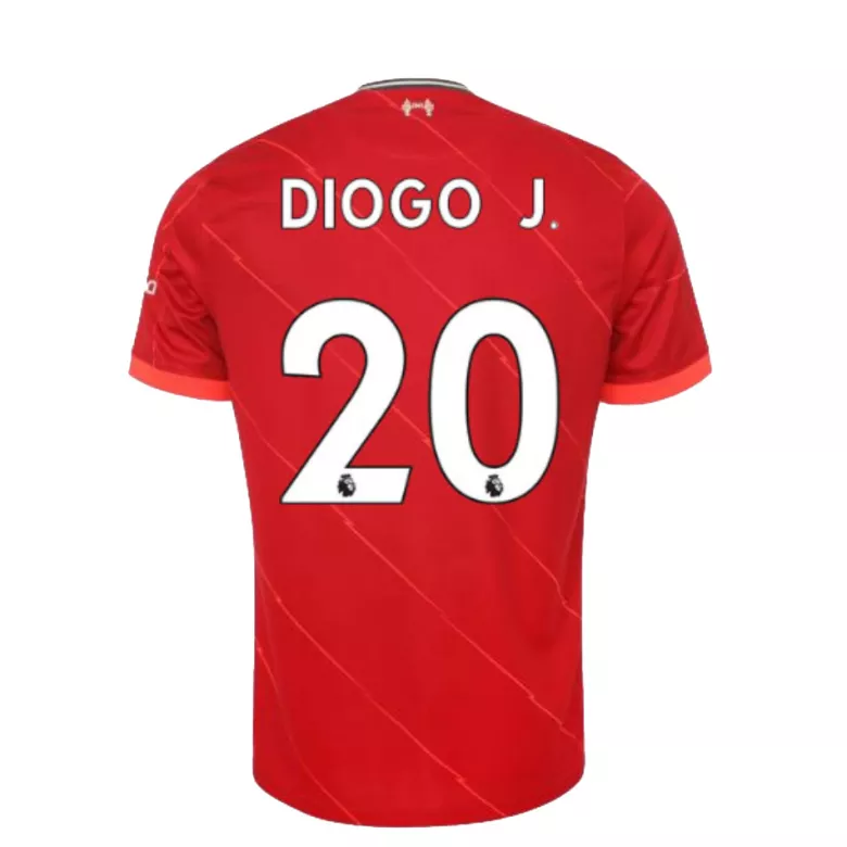 DIOGO J. #20 Liverpool Home Soccer Jersey 2021/22 - gogoalshop