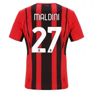 Replica MALDINI #27 AC Milan Home Jersey 2021/22 By Puma - gogoalshop