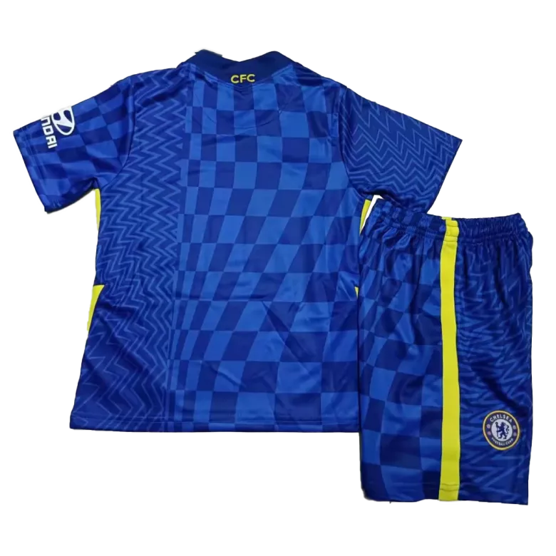 Chelsea Home Kids Soccer Jerseys Kit 2021/22 - gogoalshop