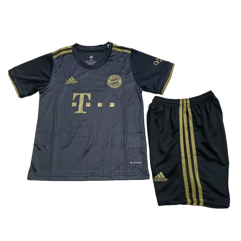 Bayern Munich Away Kids Soccer Jerseys Kit 2021/22 - gogoalshop