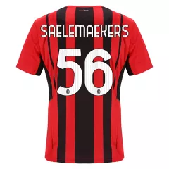 Replica SAELEMAEKERS #56 AC Milan Home Jersey 2021/22 By Puma - gogoalshop