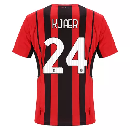 Replica KJÆR #24 AC Milan Home Jersey 2021/22 By Puma - gogoalshop