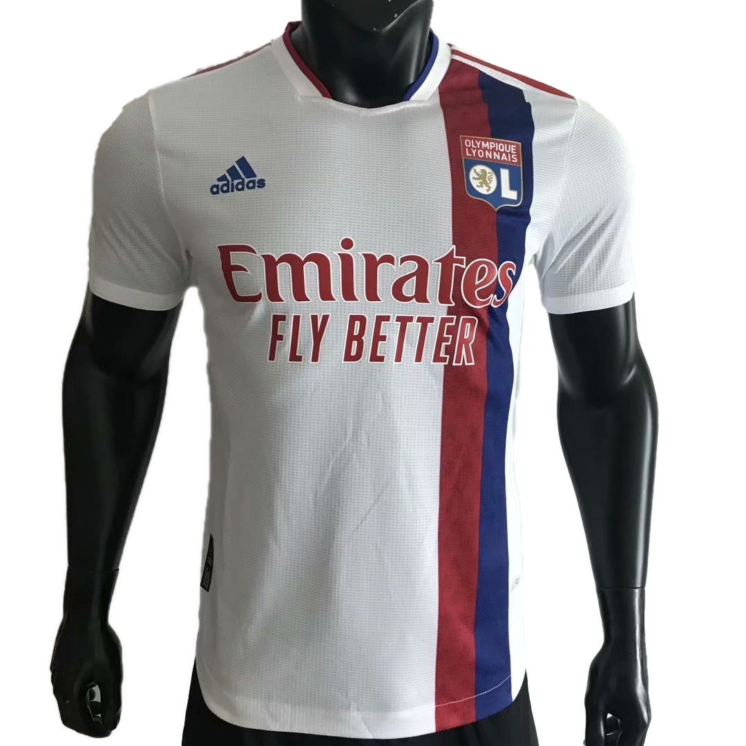 Authentic Olympique Lyonnais Away Jersey 2021/22 By Adidas