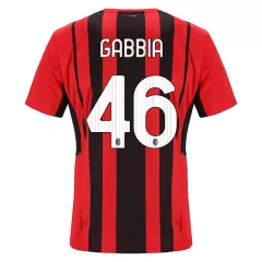 Replica GABBIA #46 AC Milan Home Jersey 2021/22 By Puma - gogoalshop