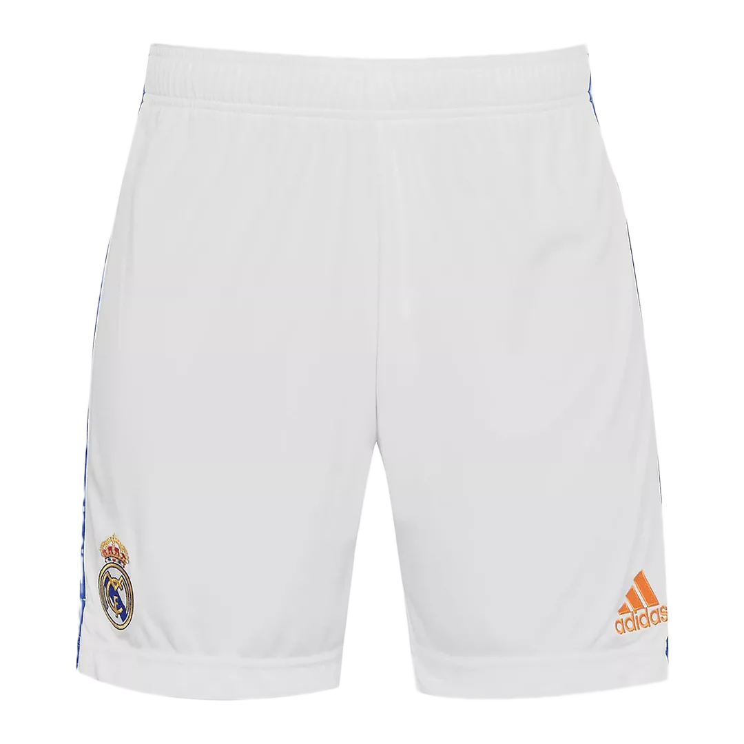Real Madrid Home Shorts 2021/22 By Adidas - gogoalshop