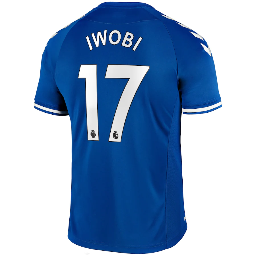 IWOBI #17 Everton Home Soccer Jersey 2020/21 Gogoalshop