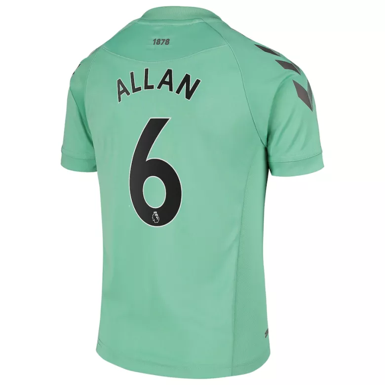 ALLAN #6 Everton Third Away Soccer Jersey 2020/21 - gogoalshop