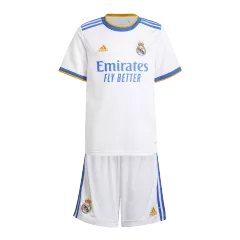 Real Madrid Home Kit 2021/22 By Adidas Kids - gogoalshop