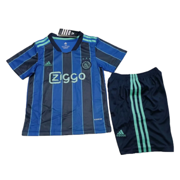 Ajax Away Kit 2021/22 By Adidas Kids