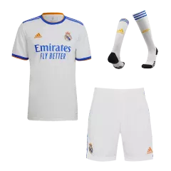 Real Madrid Home Full Kit 2021/22 By Adidas - gogoalshop