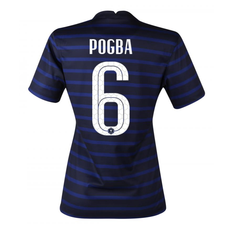 POGBA #6 France Home Soccer Jersey 2020/21 Women Gogoalshop